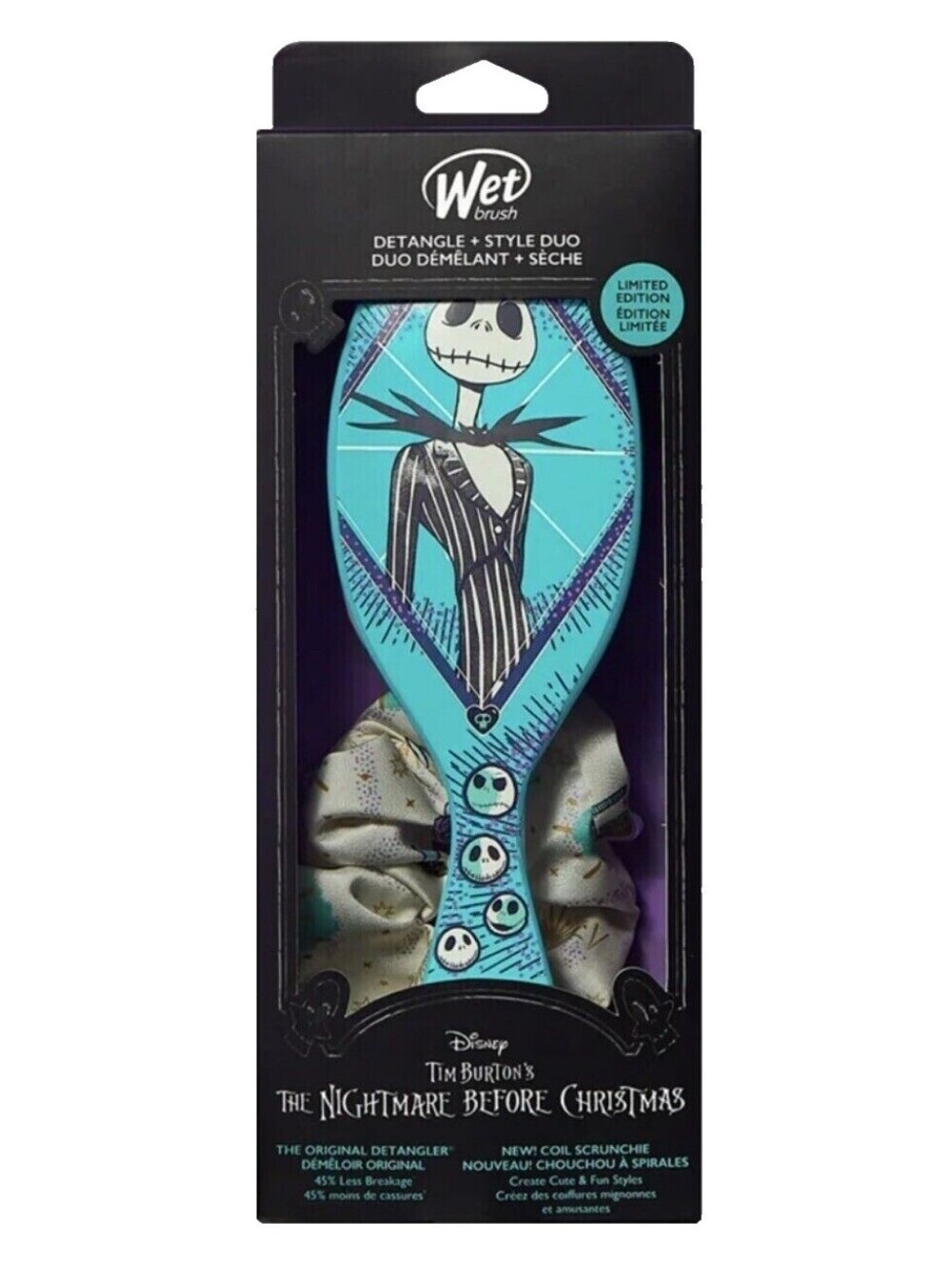 Nightmare Before Christmas Wet Brush Set